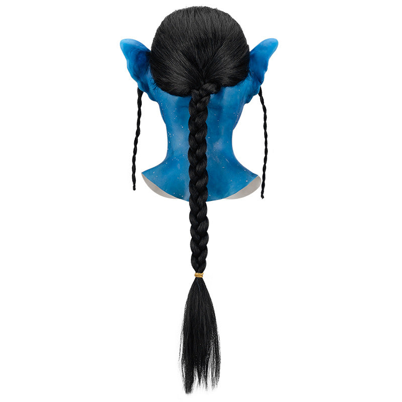 Avatar Glow Latex Head Mask