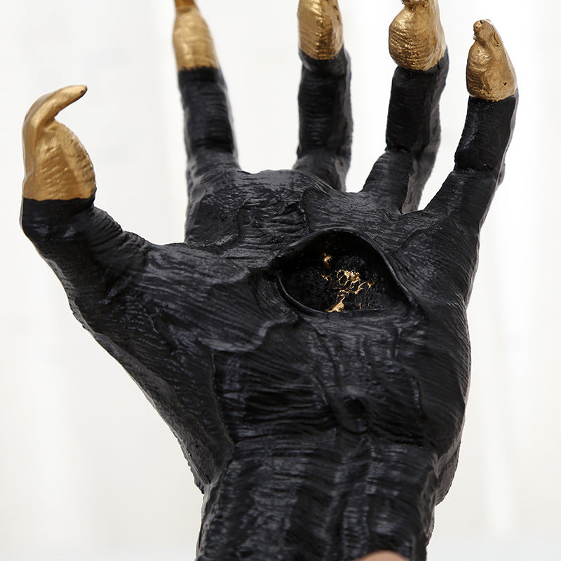 Halloween Demon Hand Wall Storage Hook