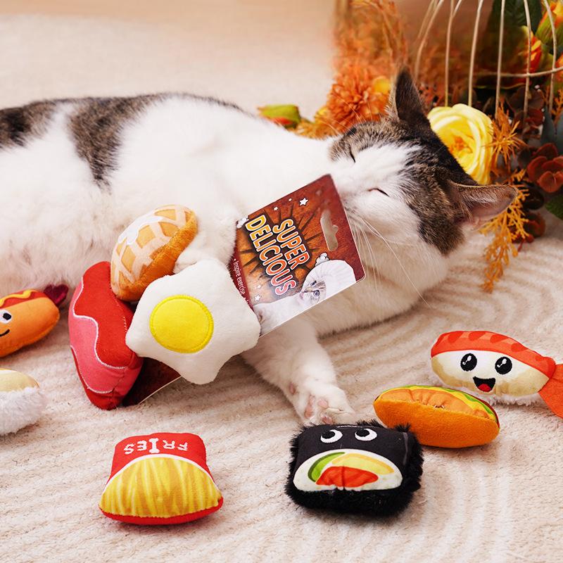 Food Party Catnip Toys