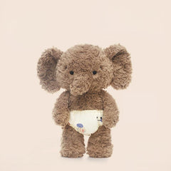 Shy Elephant Plush Toy