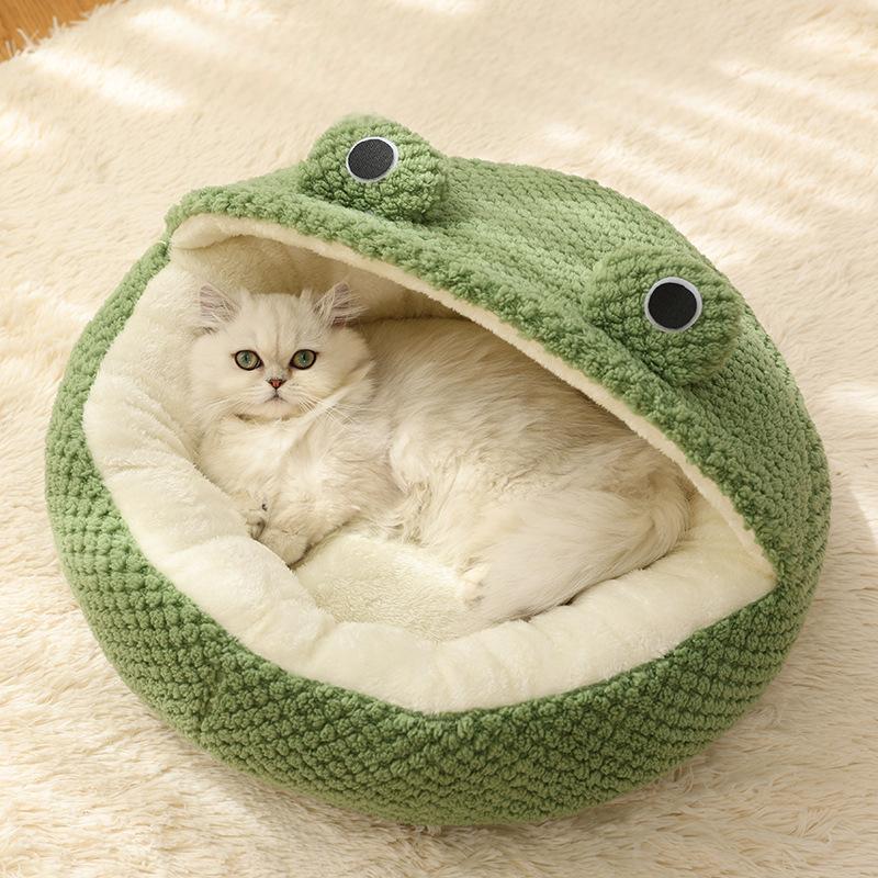 Little Frog Cat Bed