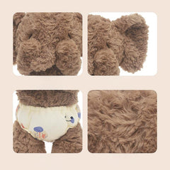 Shy Elephant Plush Toy