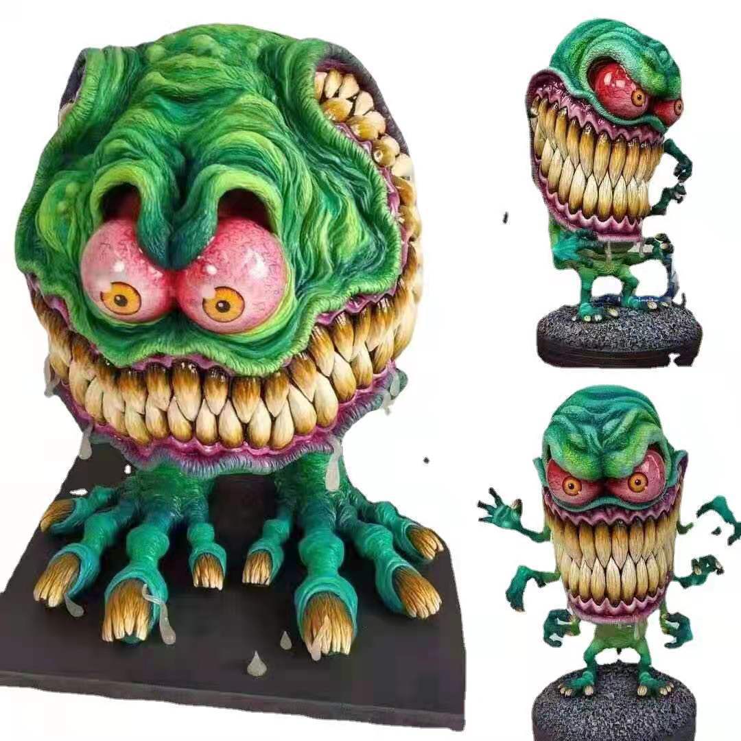 Monster Alien Resin Decor