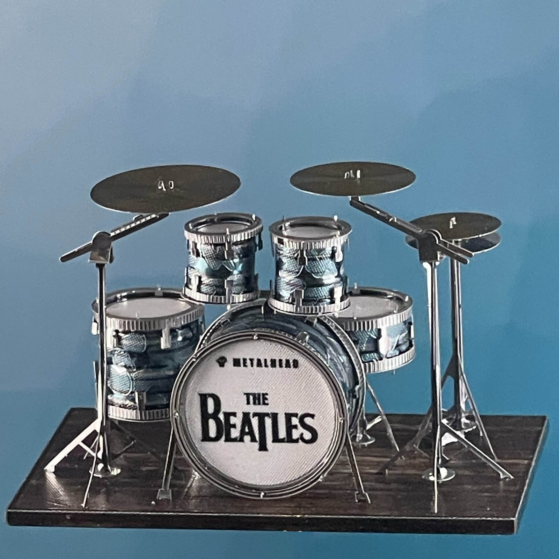 Metal Assembly Instrument Drum Kit Guitar DIY Model