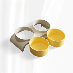 Eco-Friendly Tilted Cat Bowl
