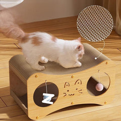 Standing Cat Condo Scratcher