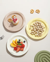 Colorful Plastic Dessert Plate