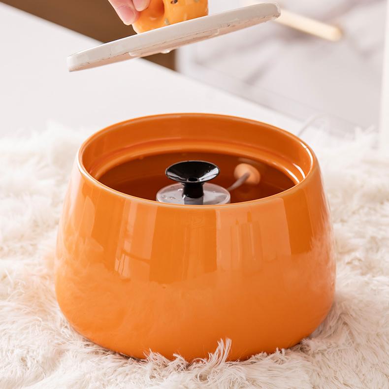 Donut Ceramic Automatic Cat Water Fountain