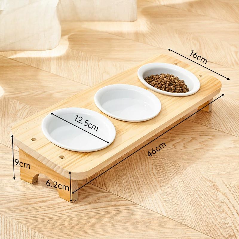 Protection Cervical Ceramic Cat Bowl