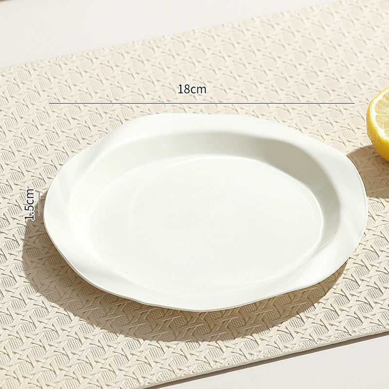 Colorful Plastic Dessert Plate
