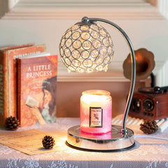 Crystal Aromatherapy Candle Warmer Lamp