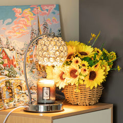 Crystal Aromatherapy Candle Warmer Lamp