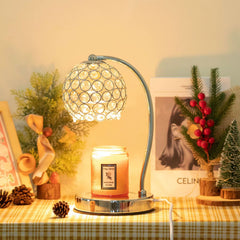 Crystal Aromatherapy Candle Warmer Lamp