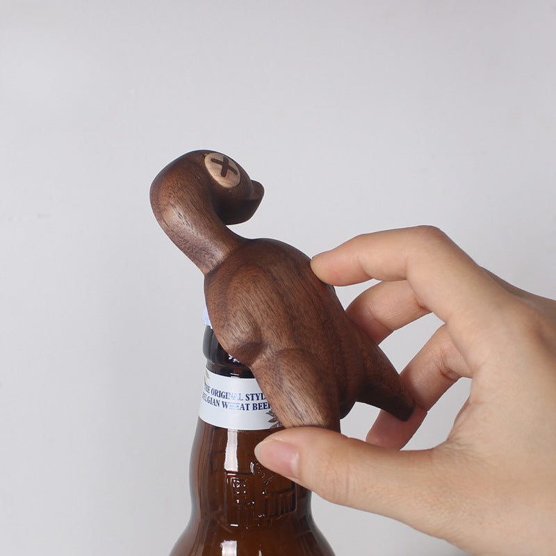 Creative Roasted Chicken & Duck Bottle Opener Fridge Magnet
