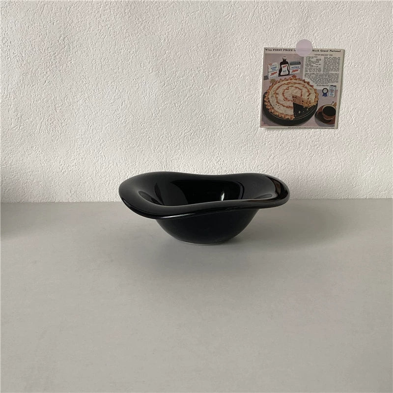 Wavy Ceramic Bowl