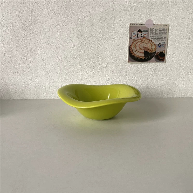 Wavy Ceramic Bowl