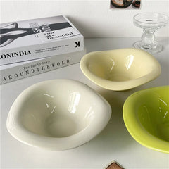 Wavy Ceramic Bowl