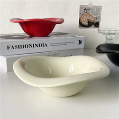 Wavy Ceramic Bowl